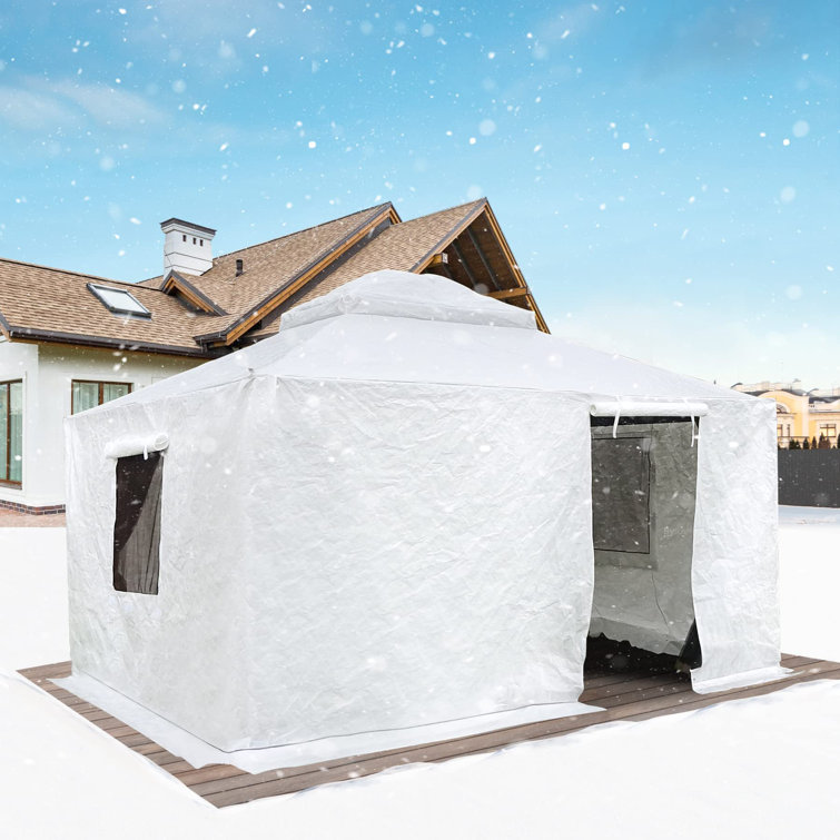 Rebrilliant Universal Winter Cover for Gazebo & Reviews Wayfair Canada